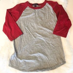 Sport-Tek baseball style shirt, YOUTH LARGE